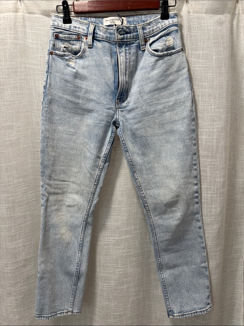 Abercrombie & Fitch Light Blue Straight Jeans